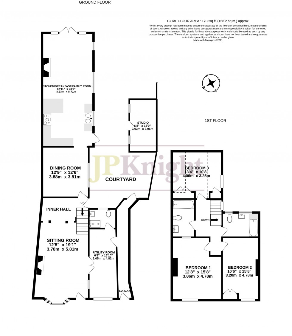 Floorplan for The Street, Crowmarsh Gifford