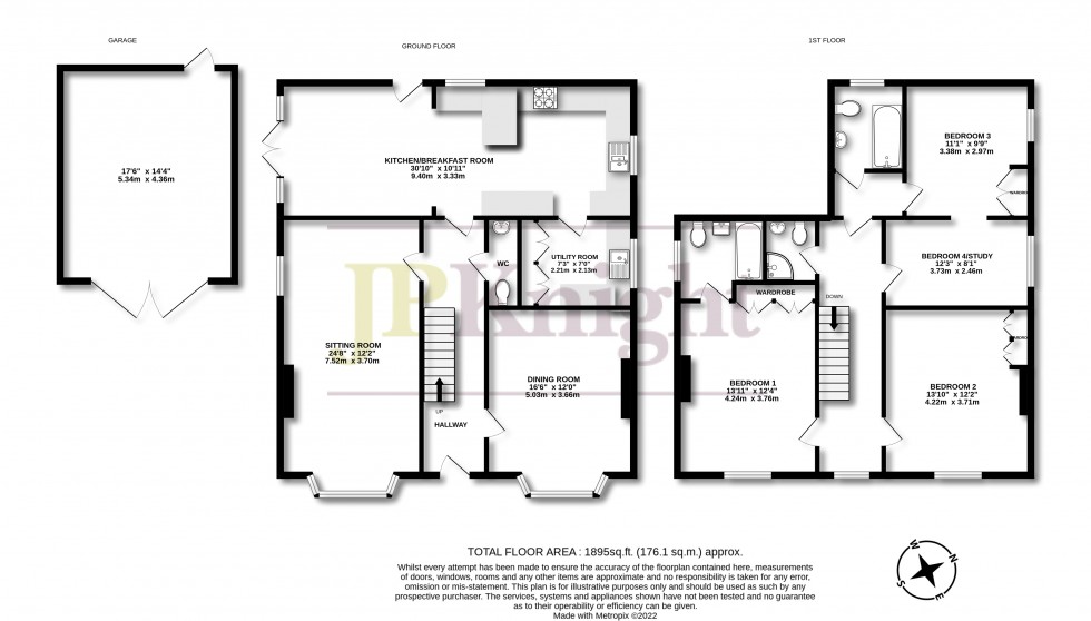 Floorplan for Wallingford Road, Shillingford