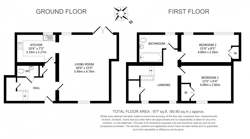 Floorplan for Ipsden Court, Cholsey