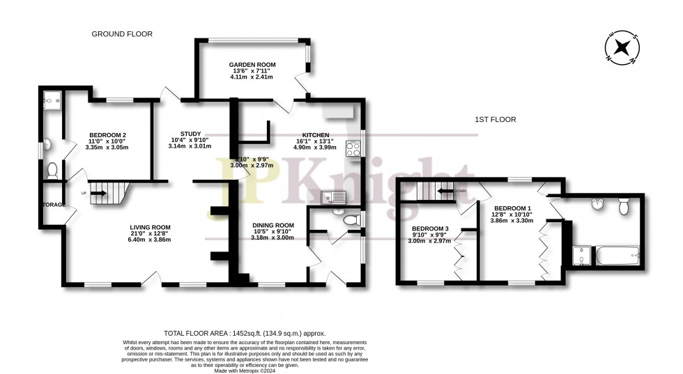 Floorplan for South Street, Blewbury