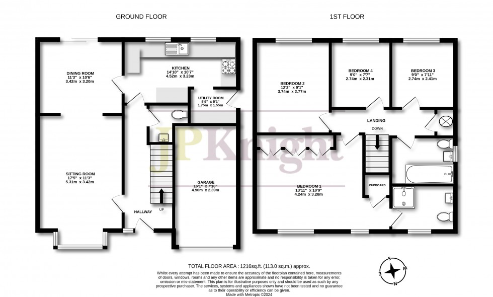 Floorplan for Passey Crescent, Benson