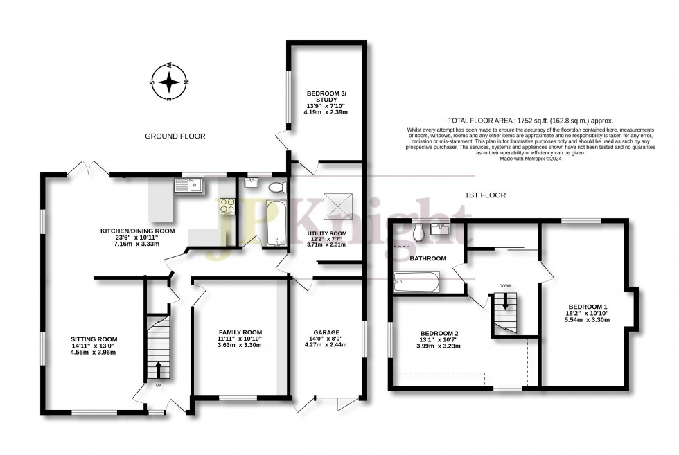 Floorplan for Blewbury Road, East Hagbourne