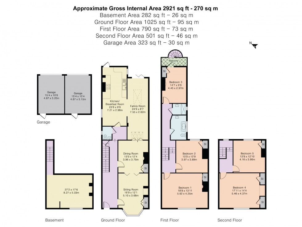 Floorplan for St. Marys Street, Wallingford