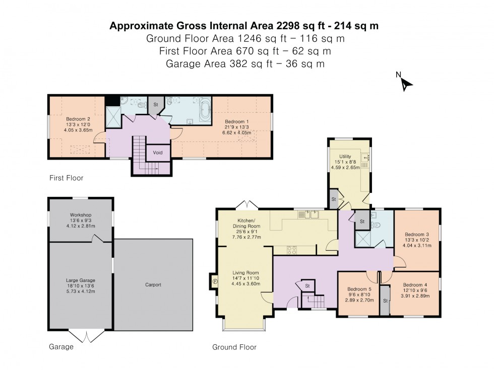 Floorplan for Hammer Lane, Warborough