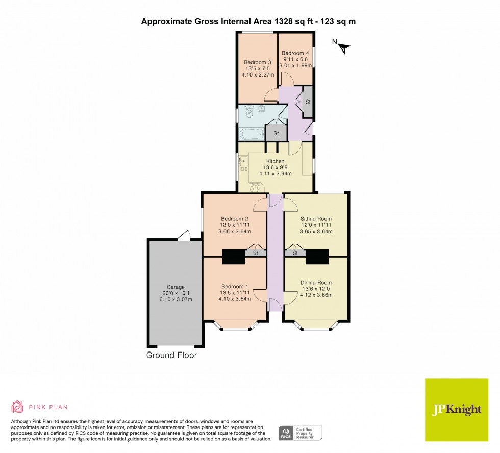 Floorplan for Honey Lane, Cholsey