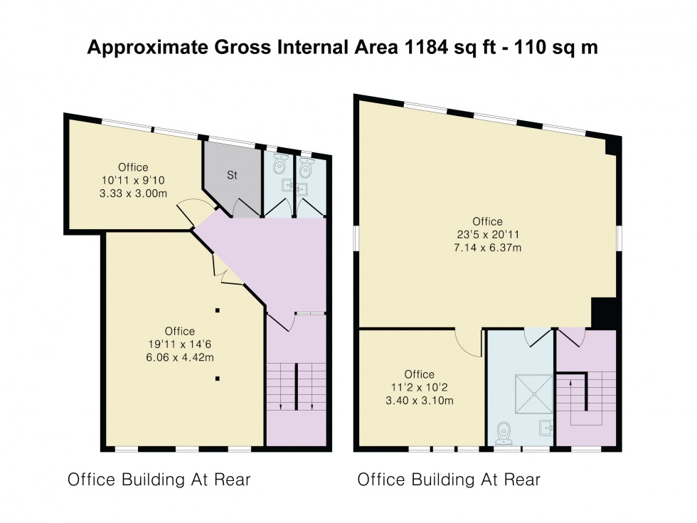 Floorplan for High Street, Wallingford